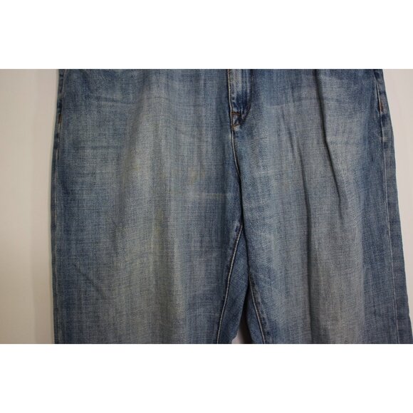 Vintage Rocawear Mens 38 x 32 Y2K Embroidered Baggy Wide Leg Jeans Q1047 - Picture 6 of 8